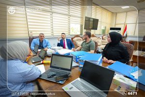 Read more about the article The ministerial committee charged with evaluating the performance of teachers and employees visited Al-Manara College