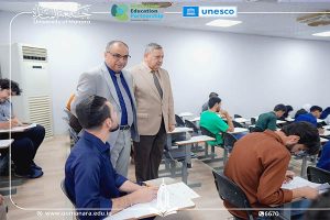 Read more about the article جامعة المنارة تجري الامتحانات التجريبية الوزارية لطلبة كلية التقنيات الصحية والطبية