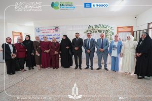 Read more about the article Al-Manara University Delegation Participates in the Honoring Ceremony at the Gifted Girls’ School