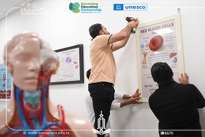 Read more about the article Anesthesia Technology Students at Al-Manara University Launch an Awareness Campaign on Campus